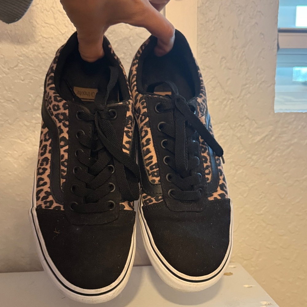 Leopard Print Sneakers